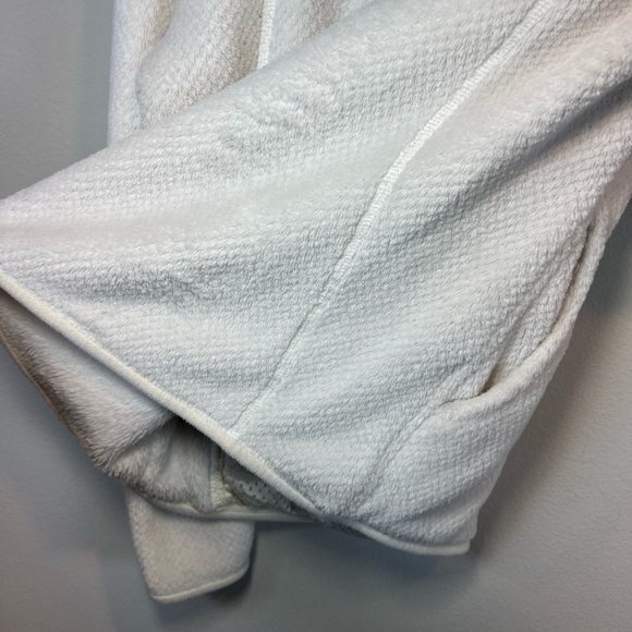Patagonia Womens Retool Snap T Pullover Sweater Jacket Off White Pocket Sz Small - Picture 12 of 13